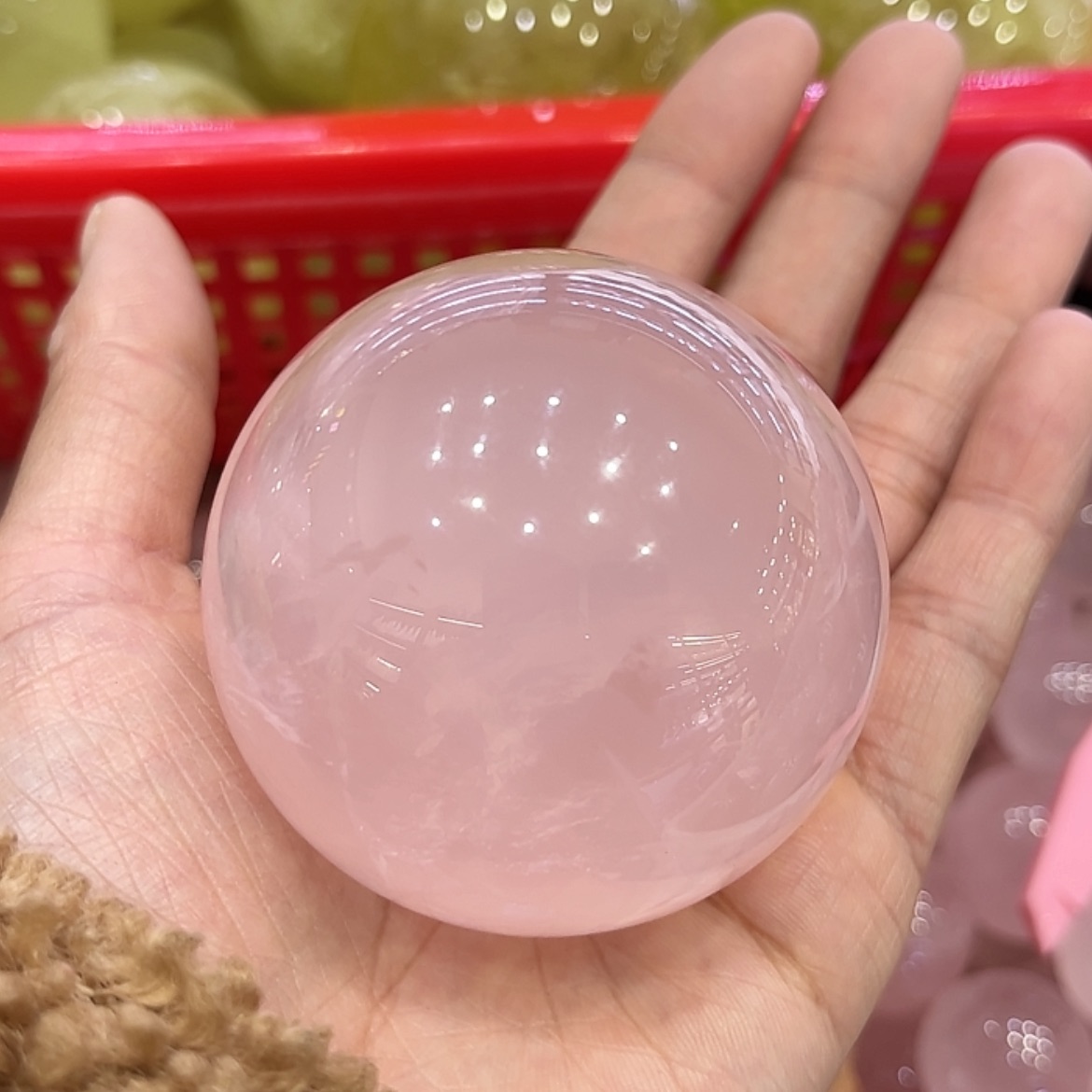 【闪购商品】水晶摆件球未镶嵌