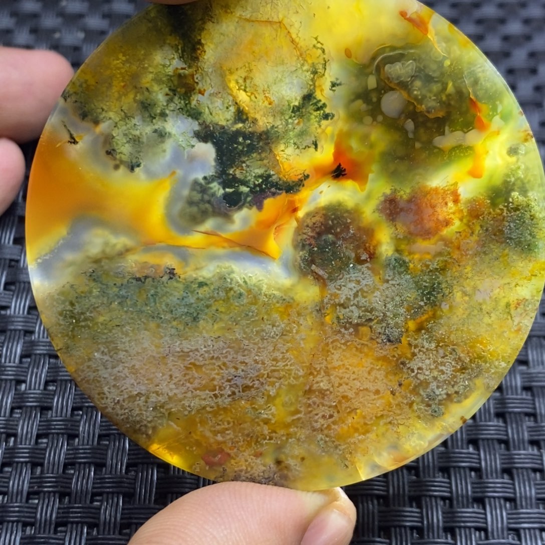 旗***袍玛瑙/玉髓未镶嵌颈饰