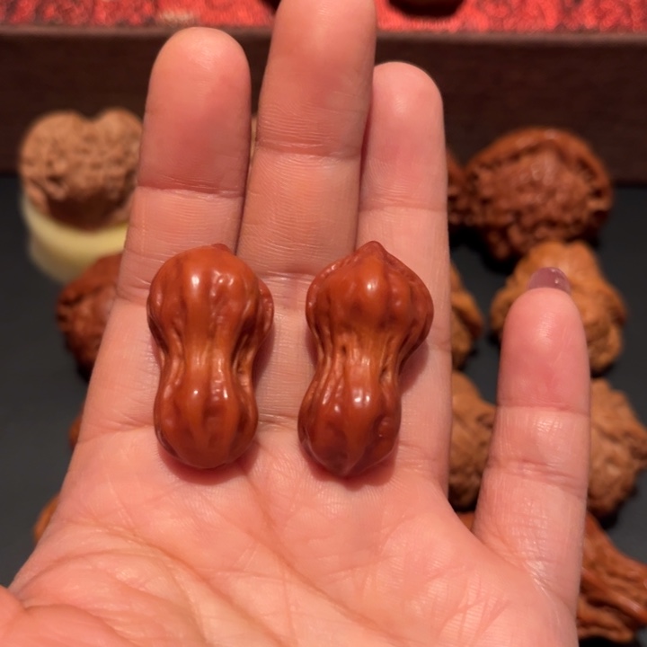 吊坠文玩核桃小花生