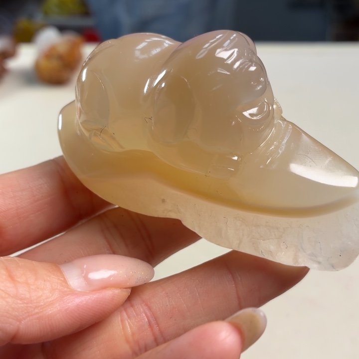 玛瑙/玉髓未镶嵌吊坠(不含链)