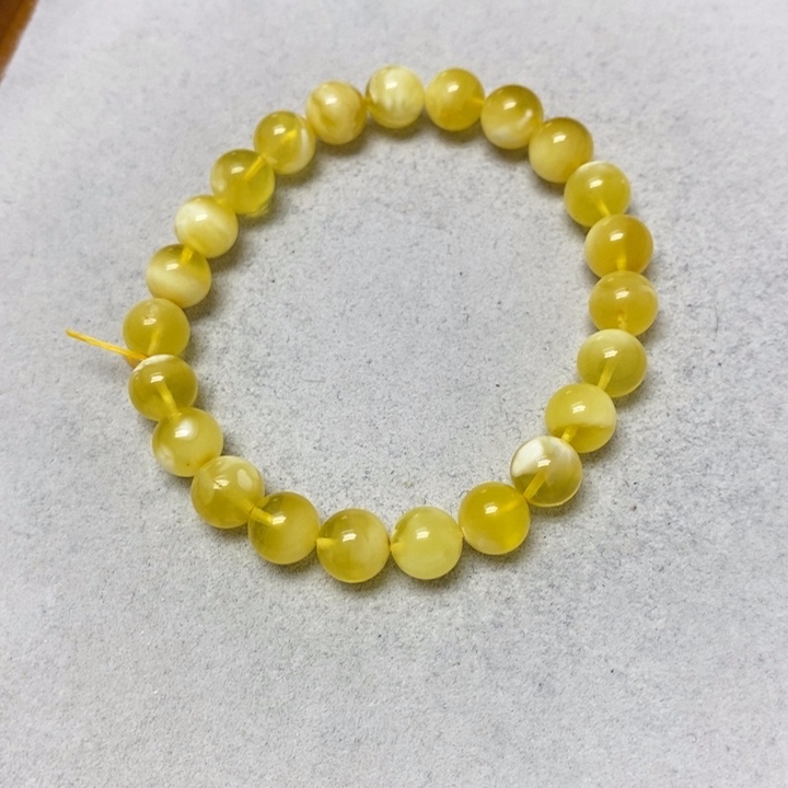 蜜蜡未镶嵌裸石串