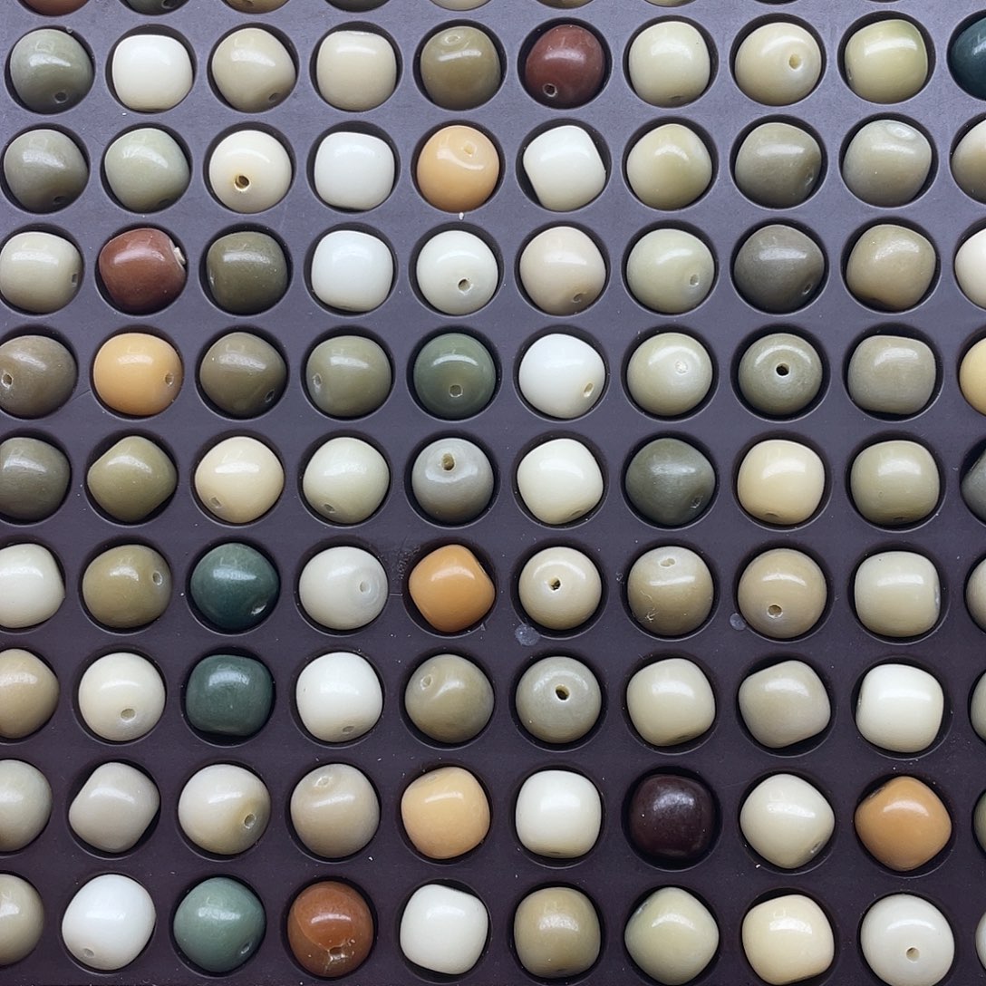 白玉菩提吊坠11多宝桶100颗➕灯牌宠100颗