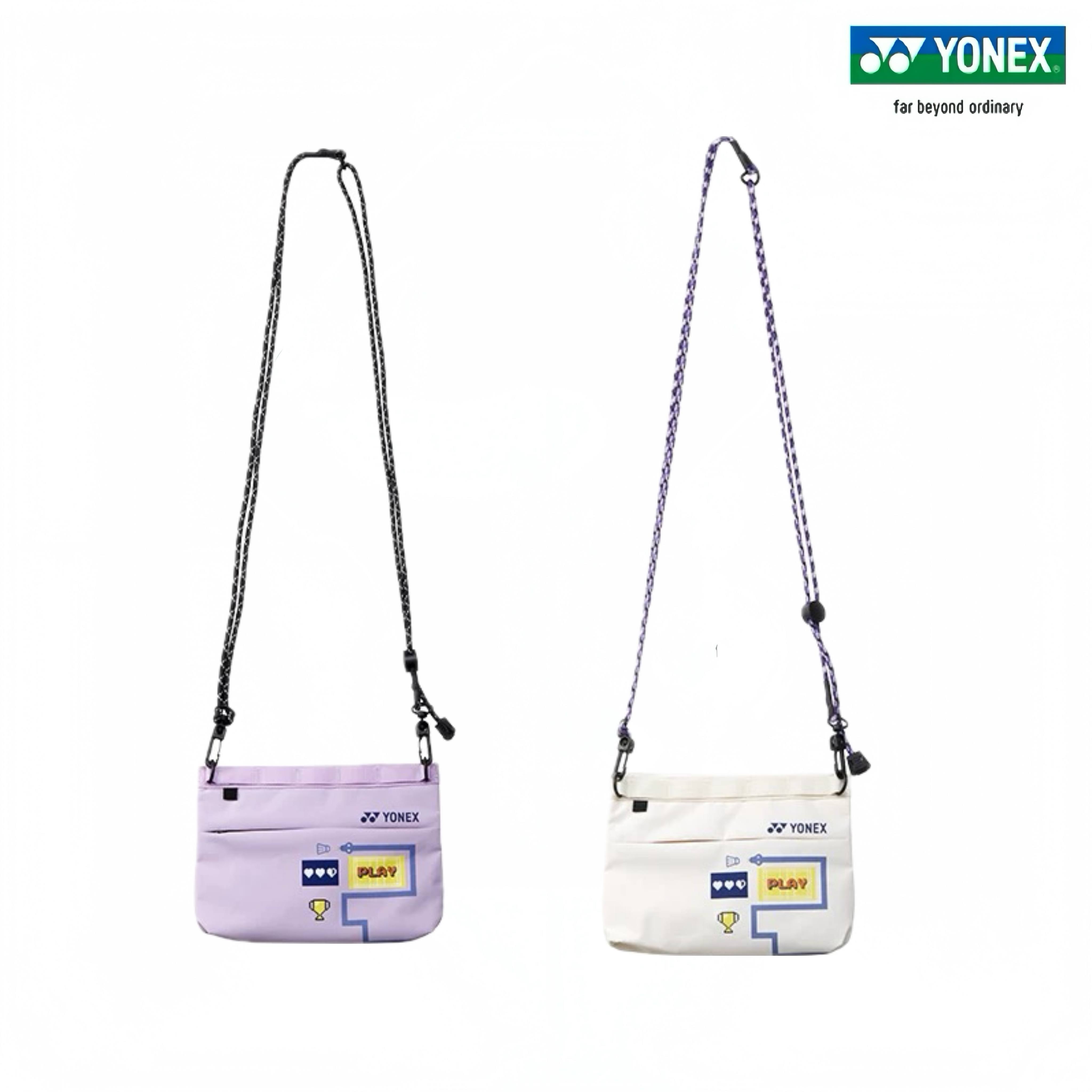 YONEX/尤尼克斯蛇年限定羽毛球包便携休闲单肩斜挎零钱包YOBC4129