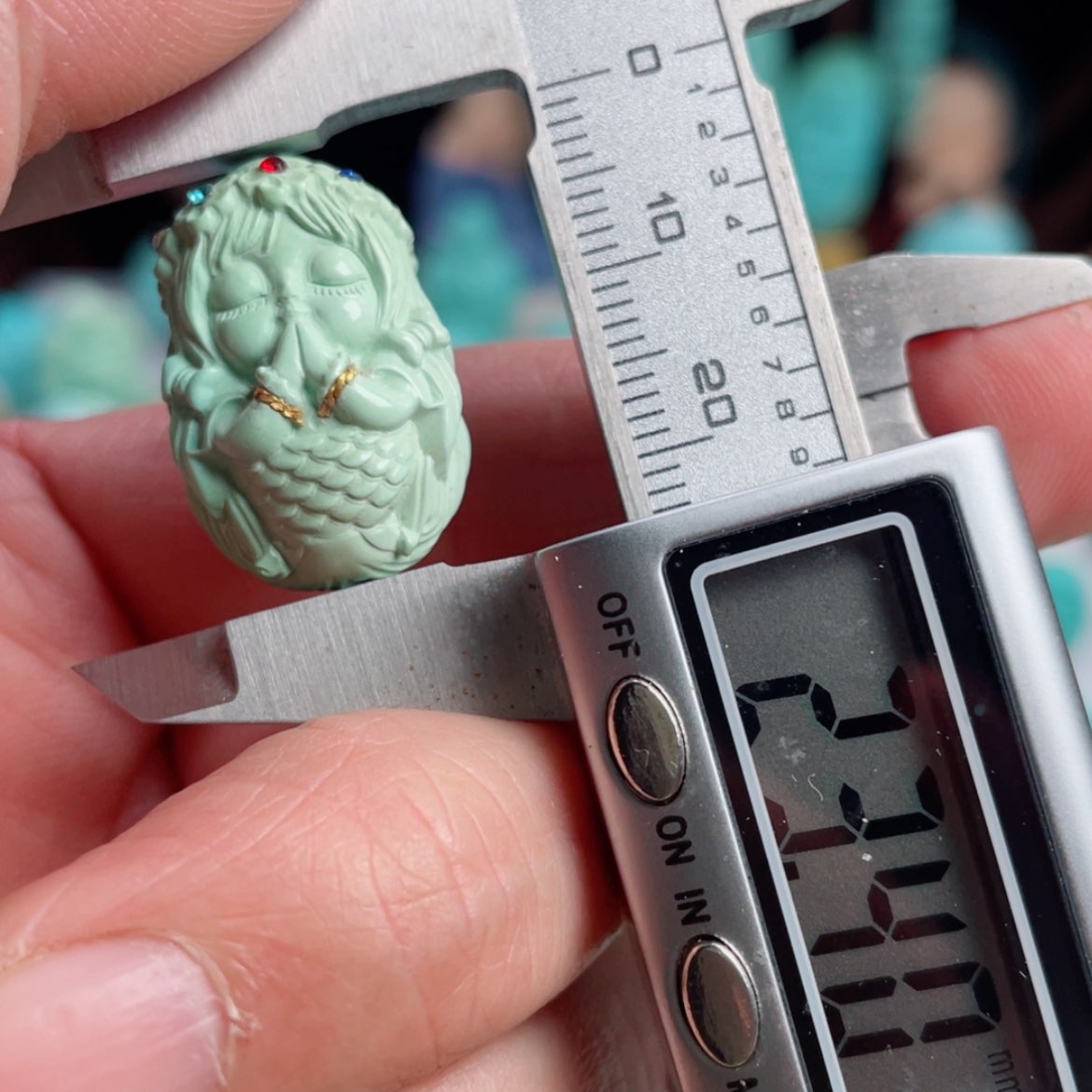 【闪购商品】绿松石吊坠(不含链)未镶嵌