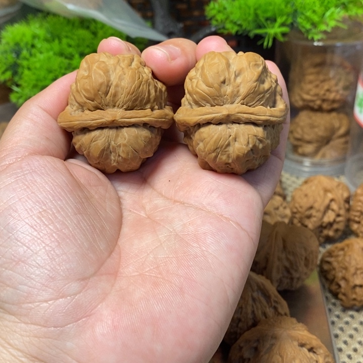 核桃手串/手链蛤蟆头38有修