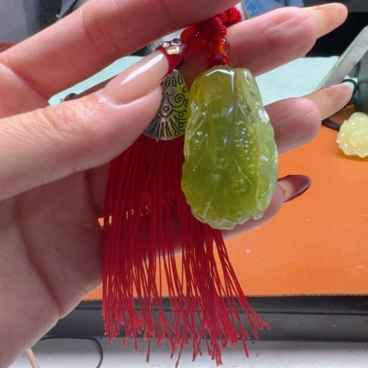 蛇纹石玉手把未镶嵌铁*刘17