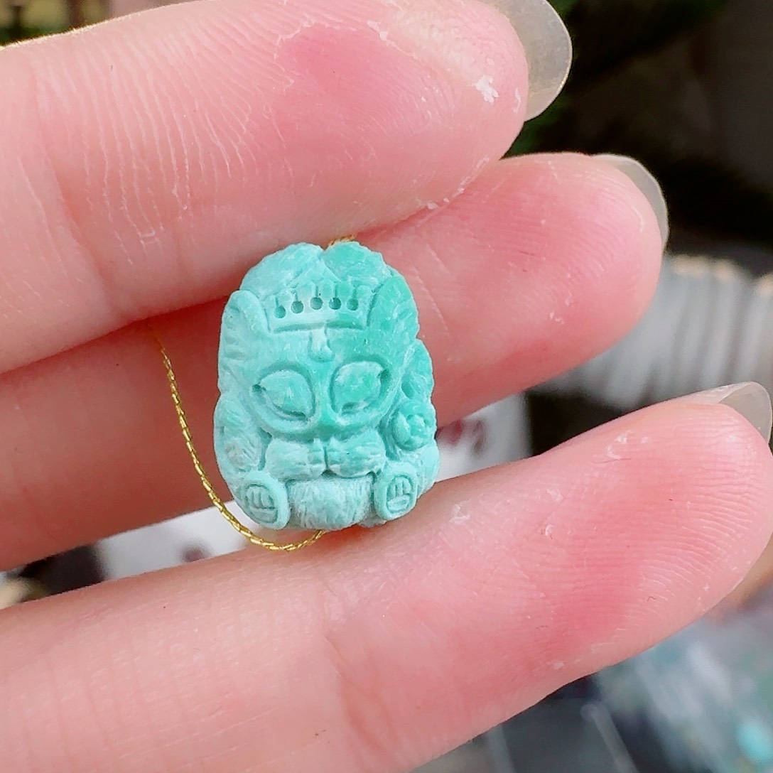 绿松石珠宝奇石未镶嵌