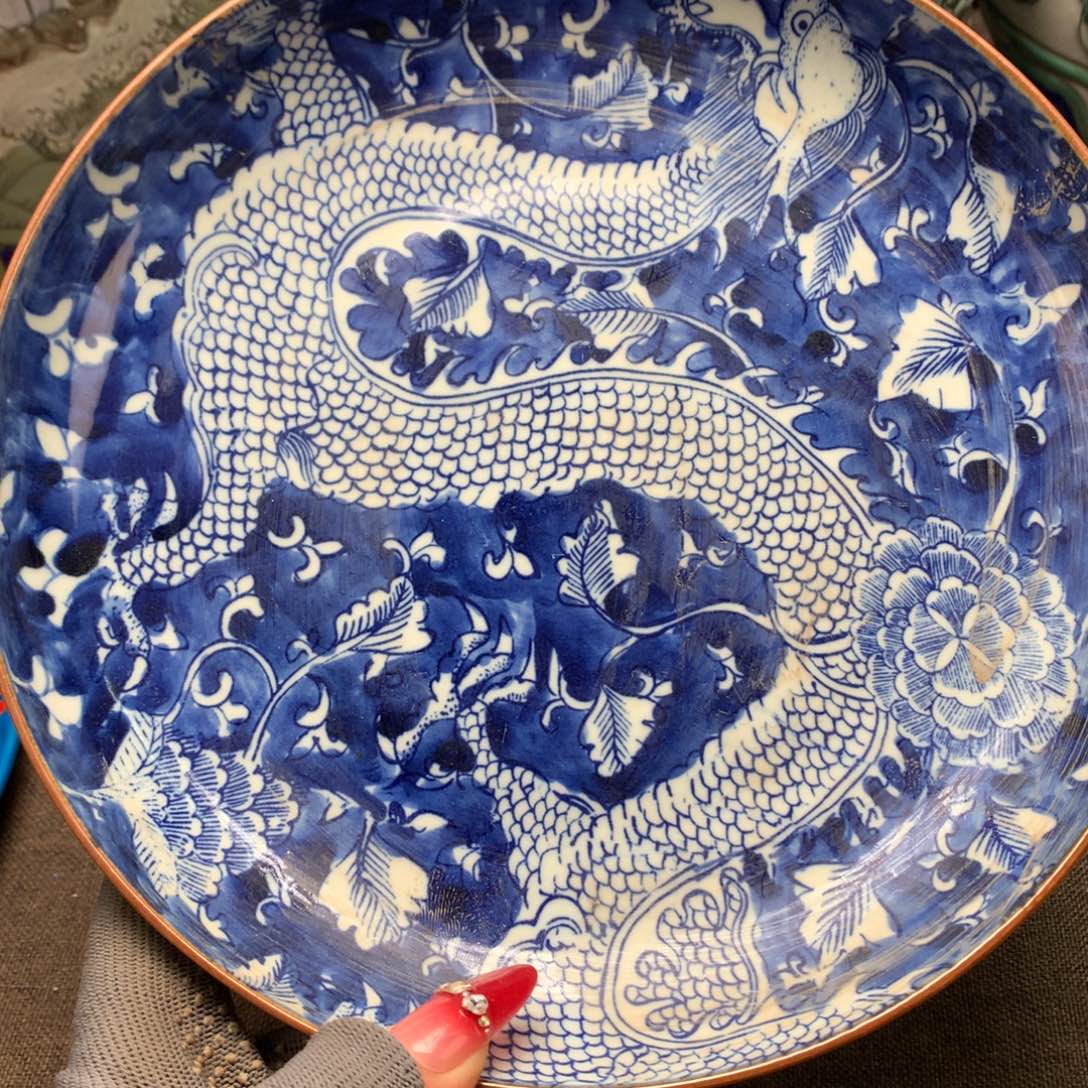 陶瓷摆件纵容她家里人