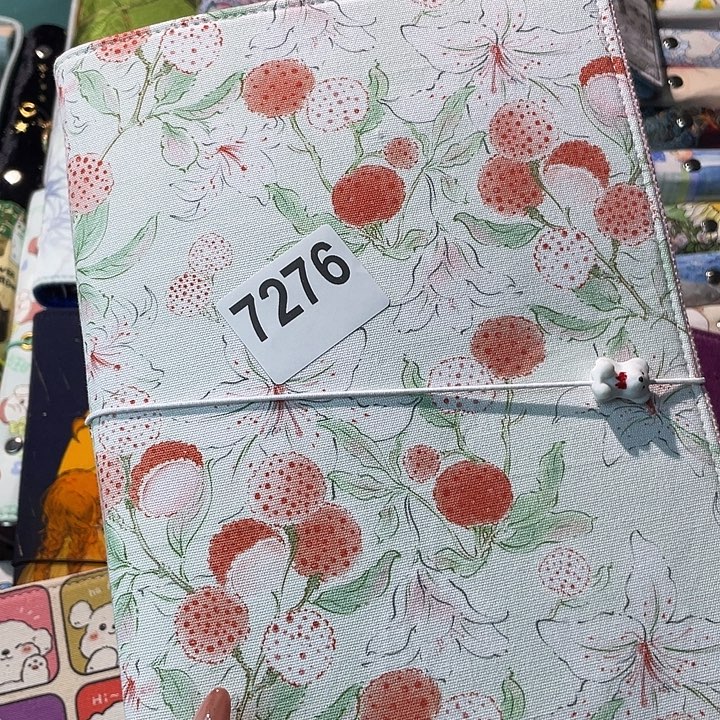 织绣A5活页不带纸7276