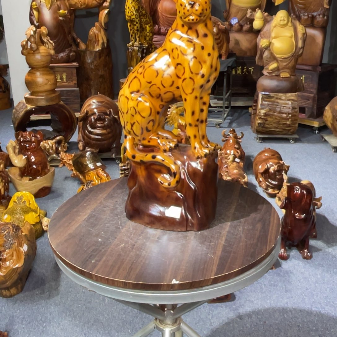 香樟木香樟木实木雕刻件