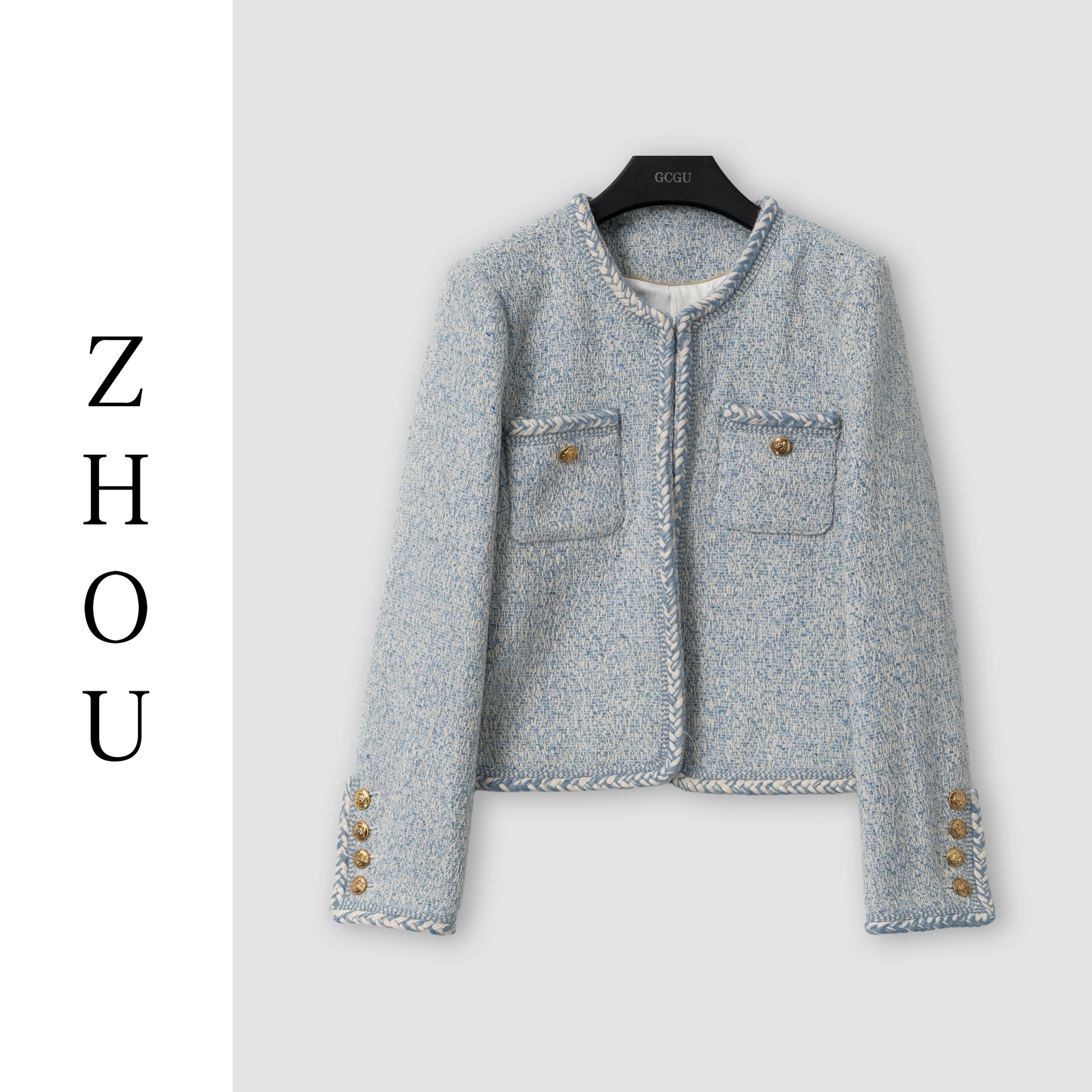 （周哥甄选）蓝色外套-32438