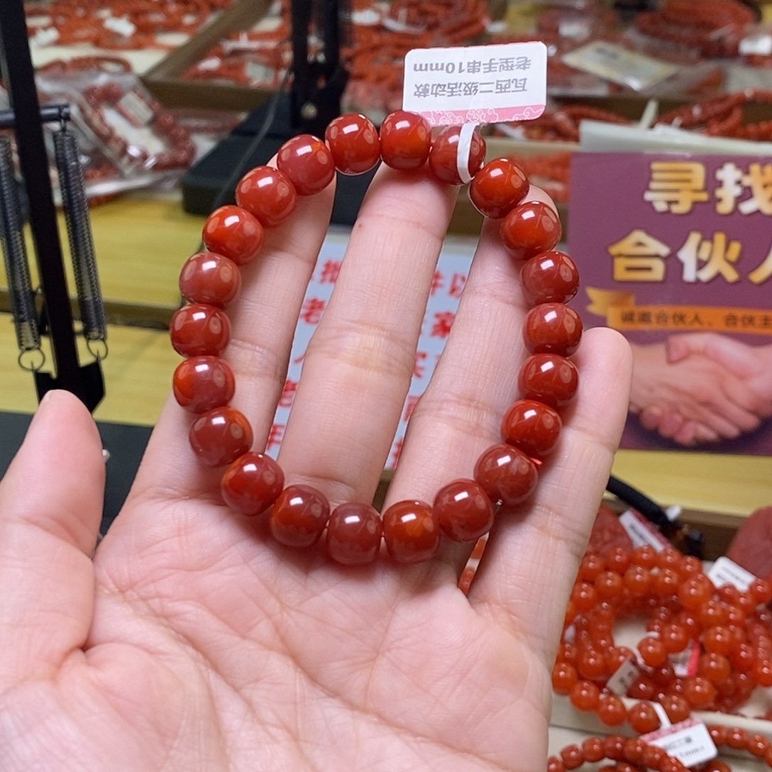 未镶嵌卡10南红玛瑙