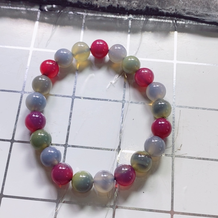 玛瑙/玉髓串未镶嵌