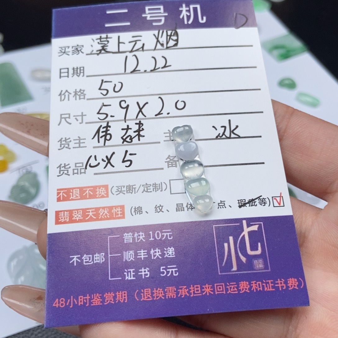 漠****翡翠未镶嵌颈饰翡翠