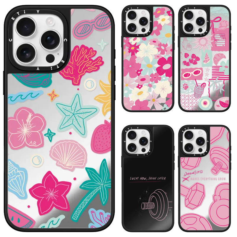 CASE联名苹果镜面MagSafe磁吸你世界属于你壳17promax适用iPhone1