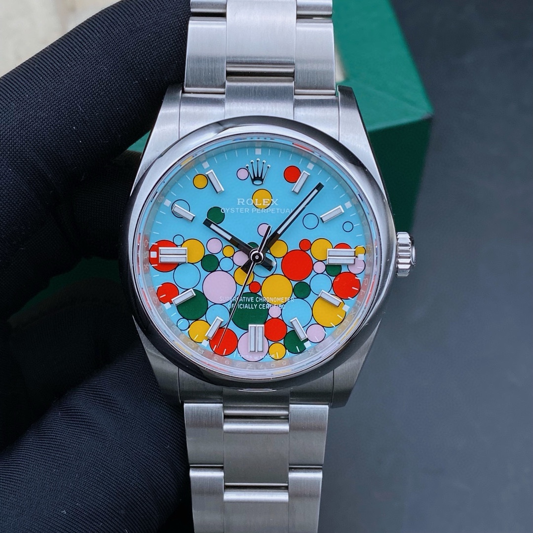 99新 Rolex/劳力士 恒动126000/气泡盘/24年全套/表径36/自动机械