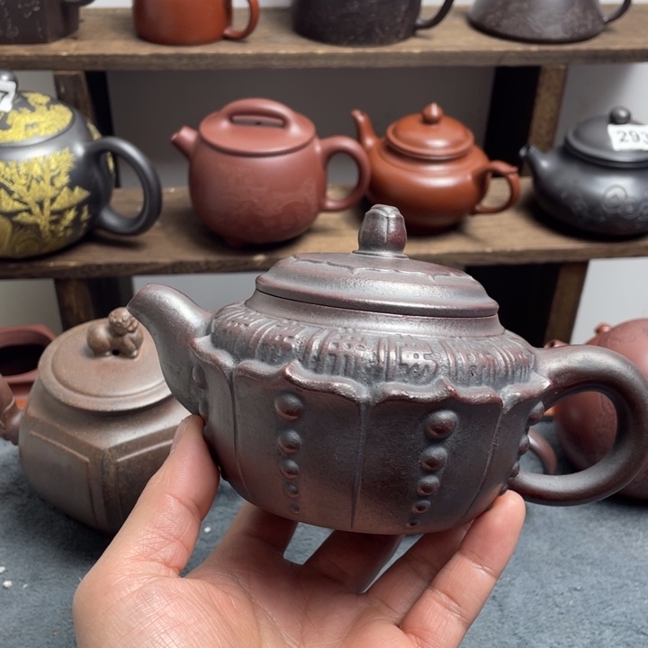 紫砂茶壶紫砂微瑕
