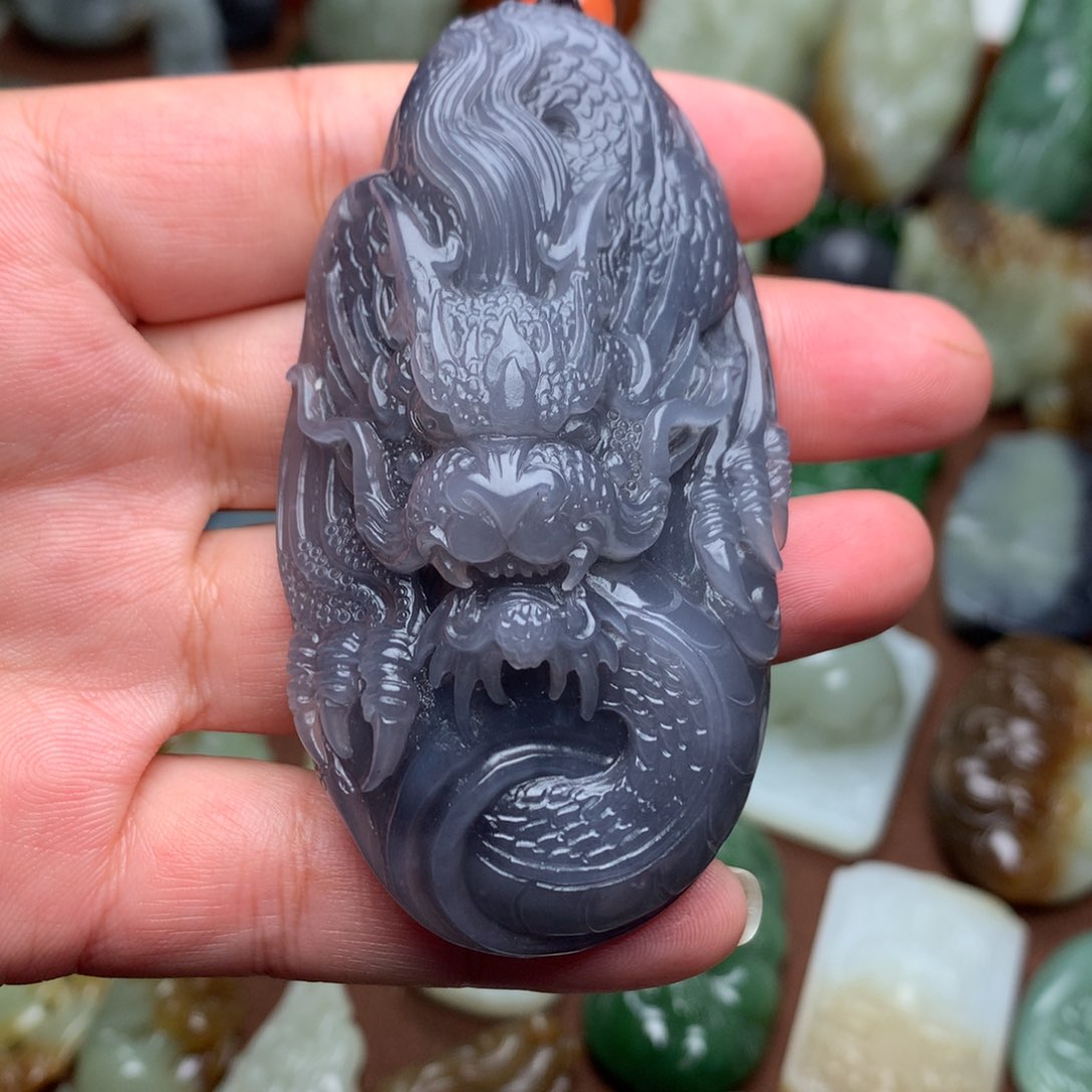 和田玉挂件未镶嵌M**赵