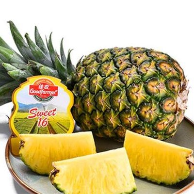 新鲜凤梨一个 G