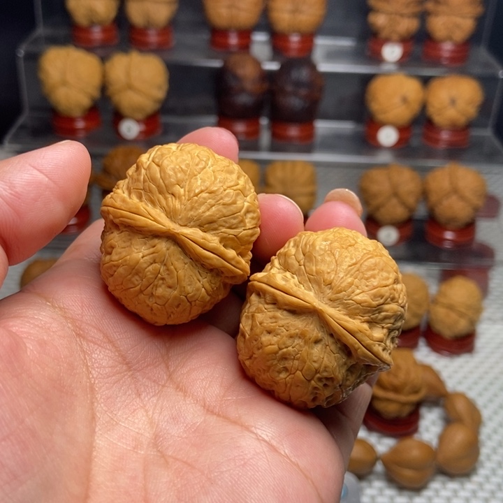文玩核桃把件金馒头10