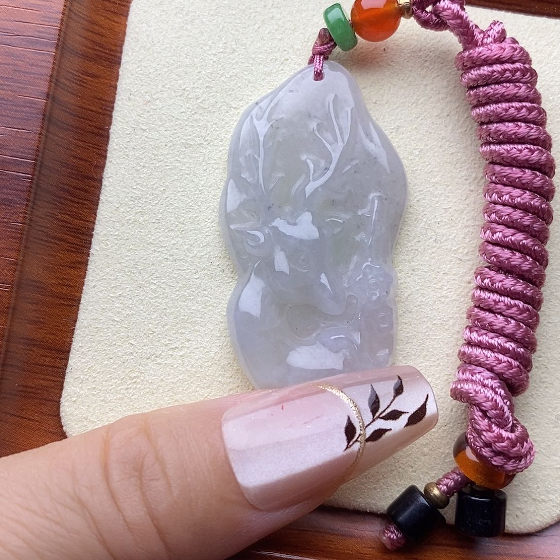 颈饰未镶嵌翡翠一路有你