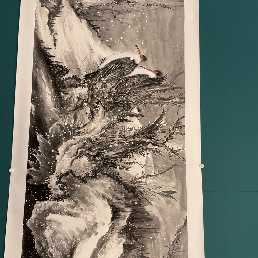 国画董老师作品画作