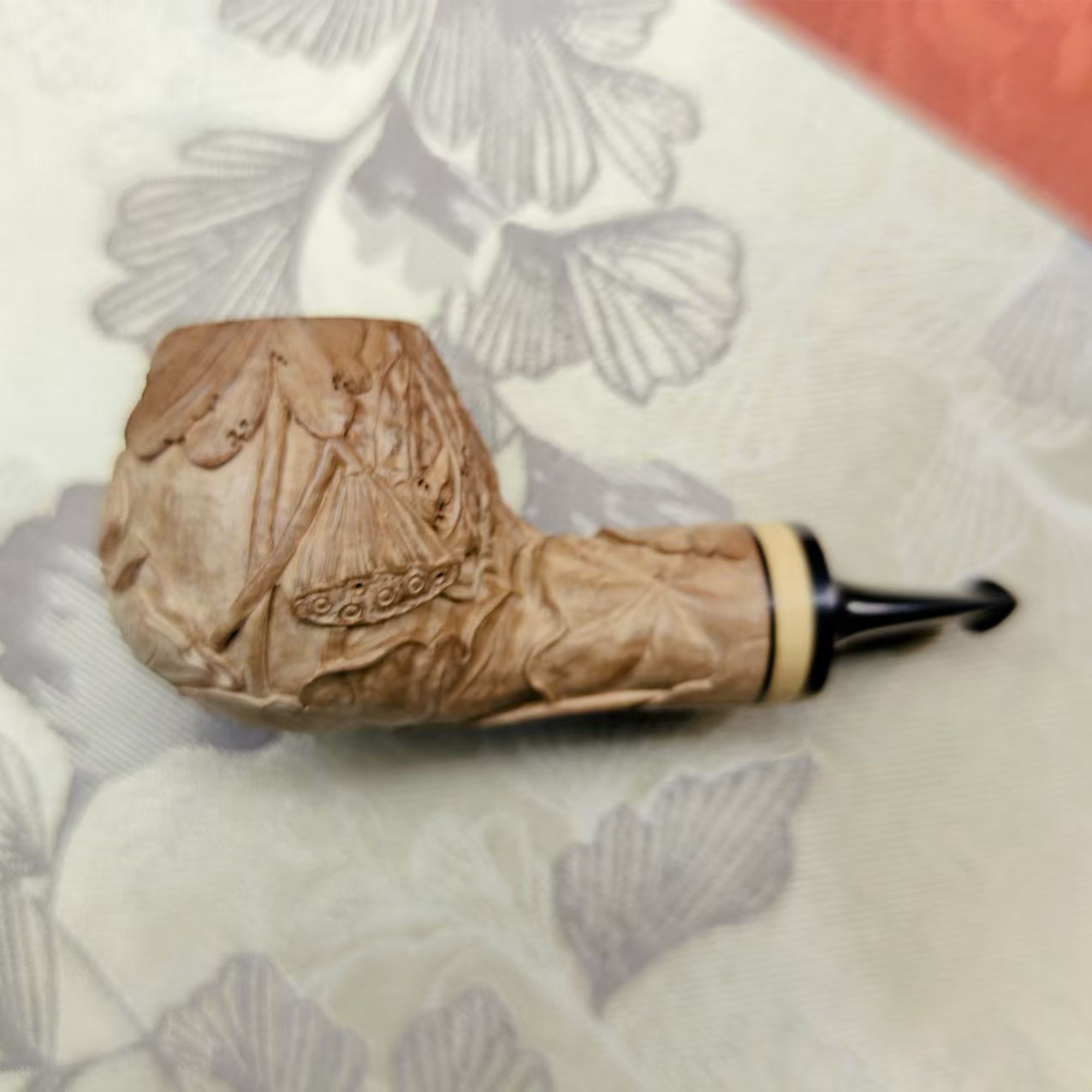 张国辉烟斗工作室手工雕刻烟斗纯手工制作石楠木烟斗