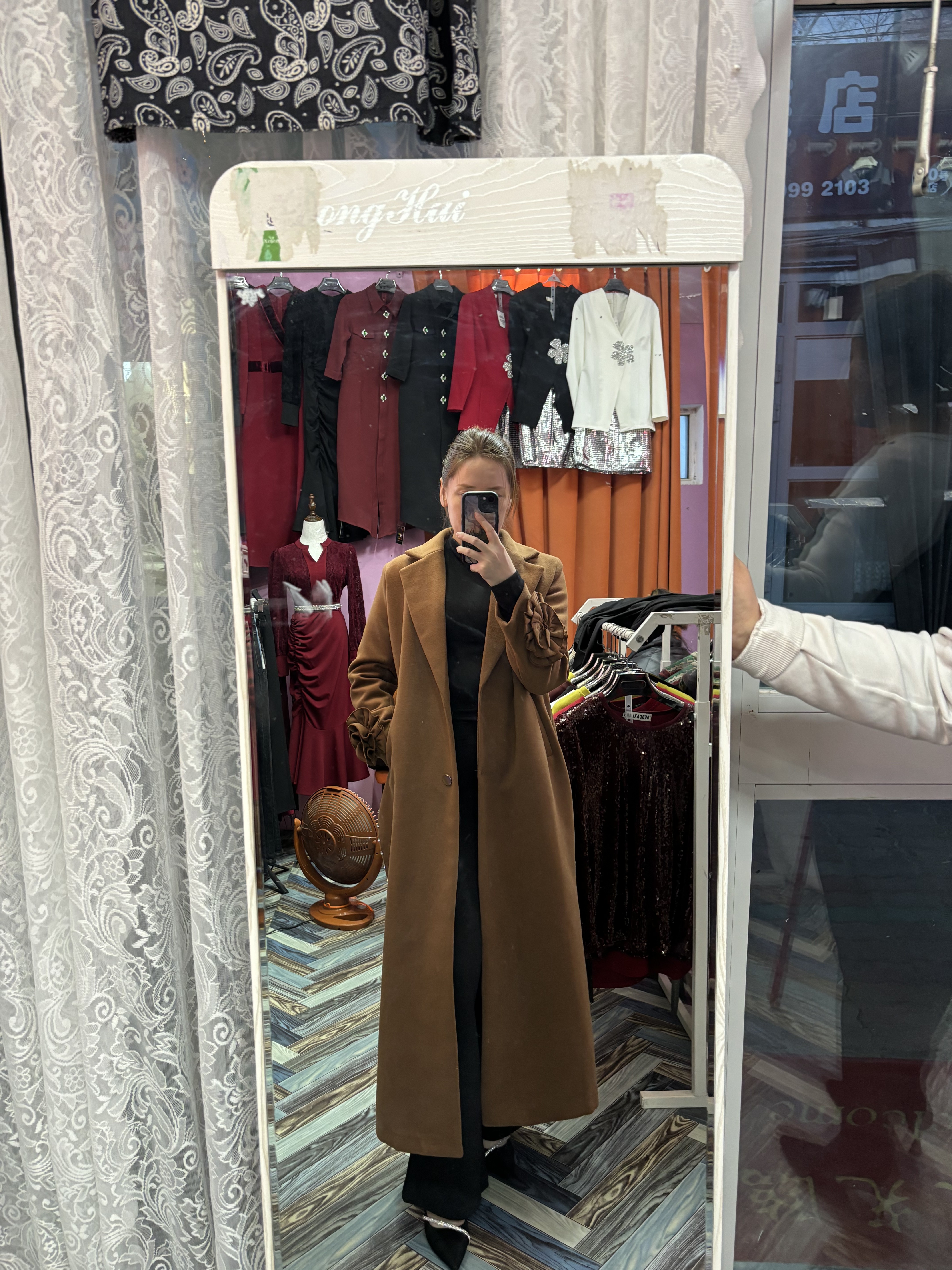 春秋大衣羊绒气质时尚