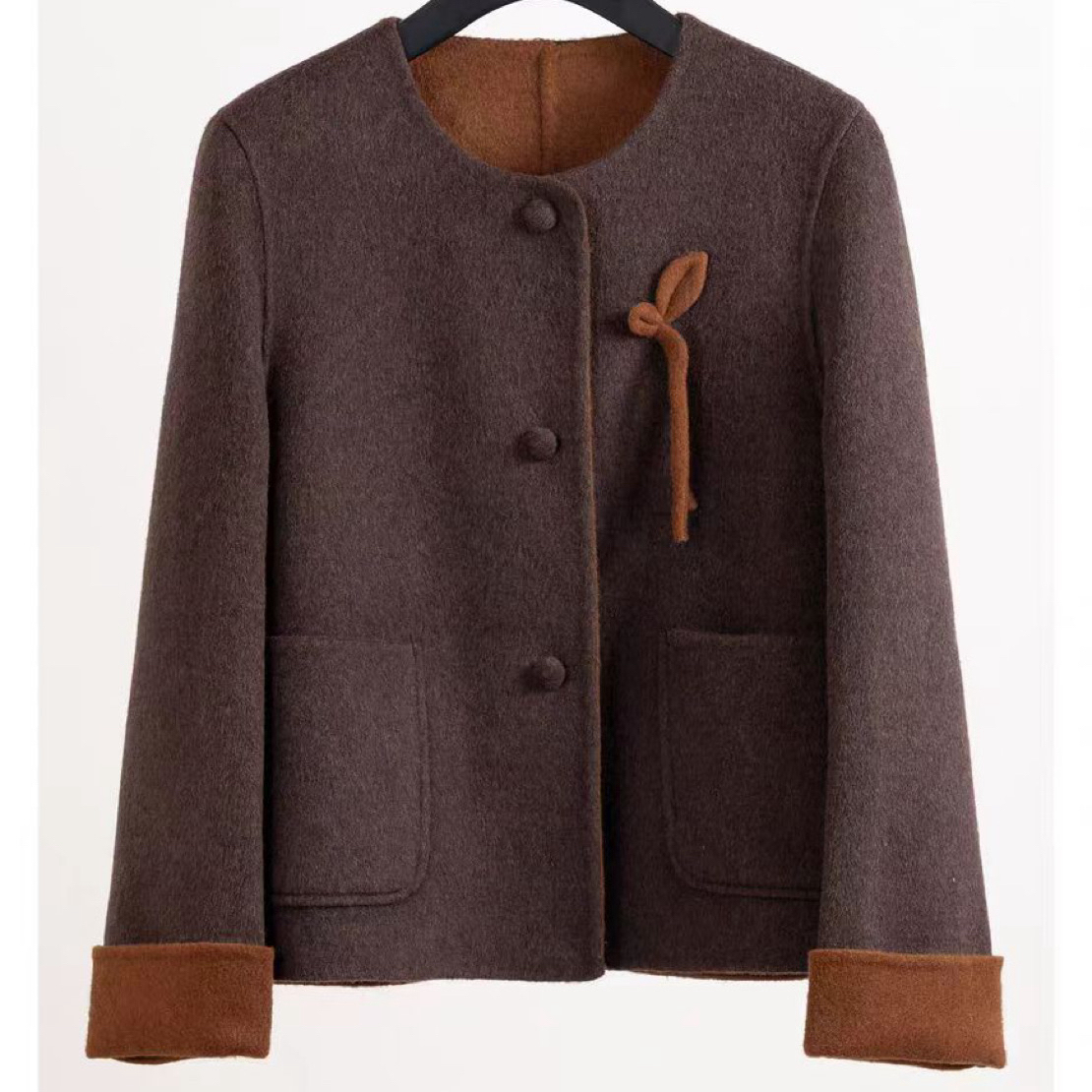 2025时尚小香款大衣8182