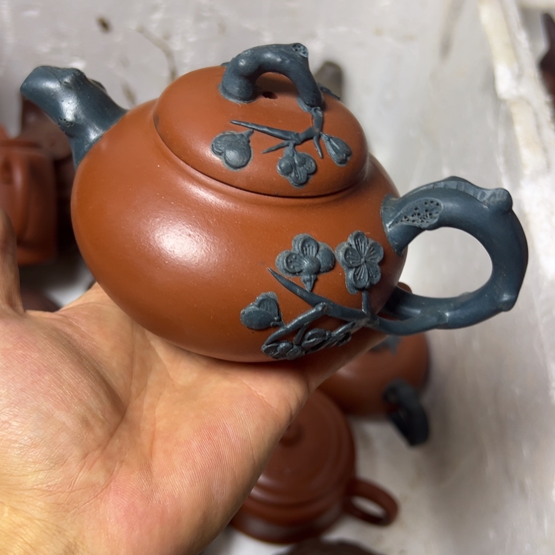 茶壶紫砂宜兴原矿紫砂壶300毫升容量