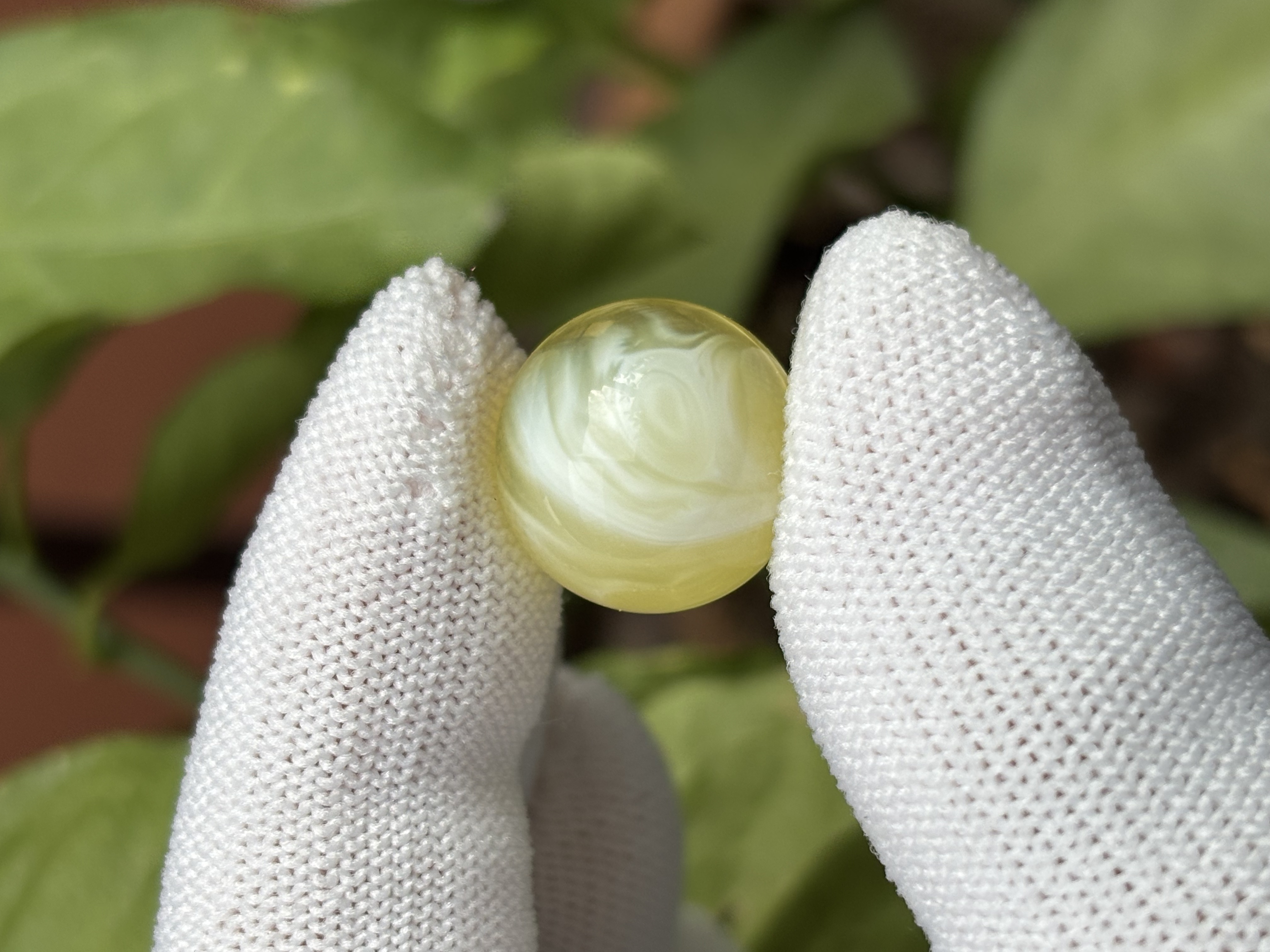 3622天然蜜蜡琥珀圆珠16.3mm