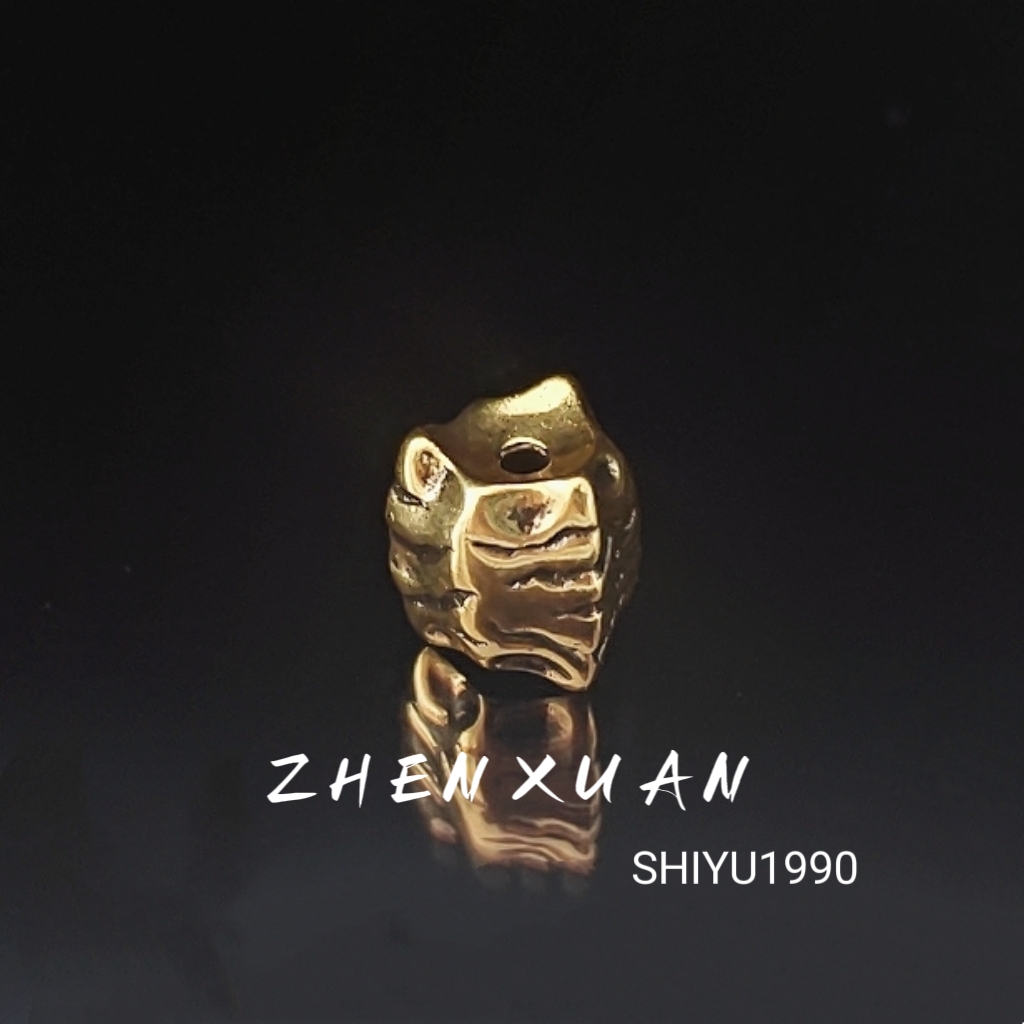 呼纹珠尺寸9mm配饰有红底色