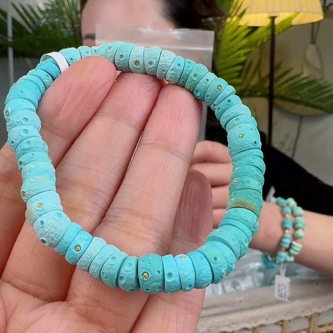 绿松石珠宝奇石未镶嵌已*置