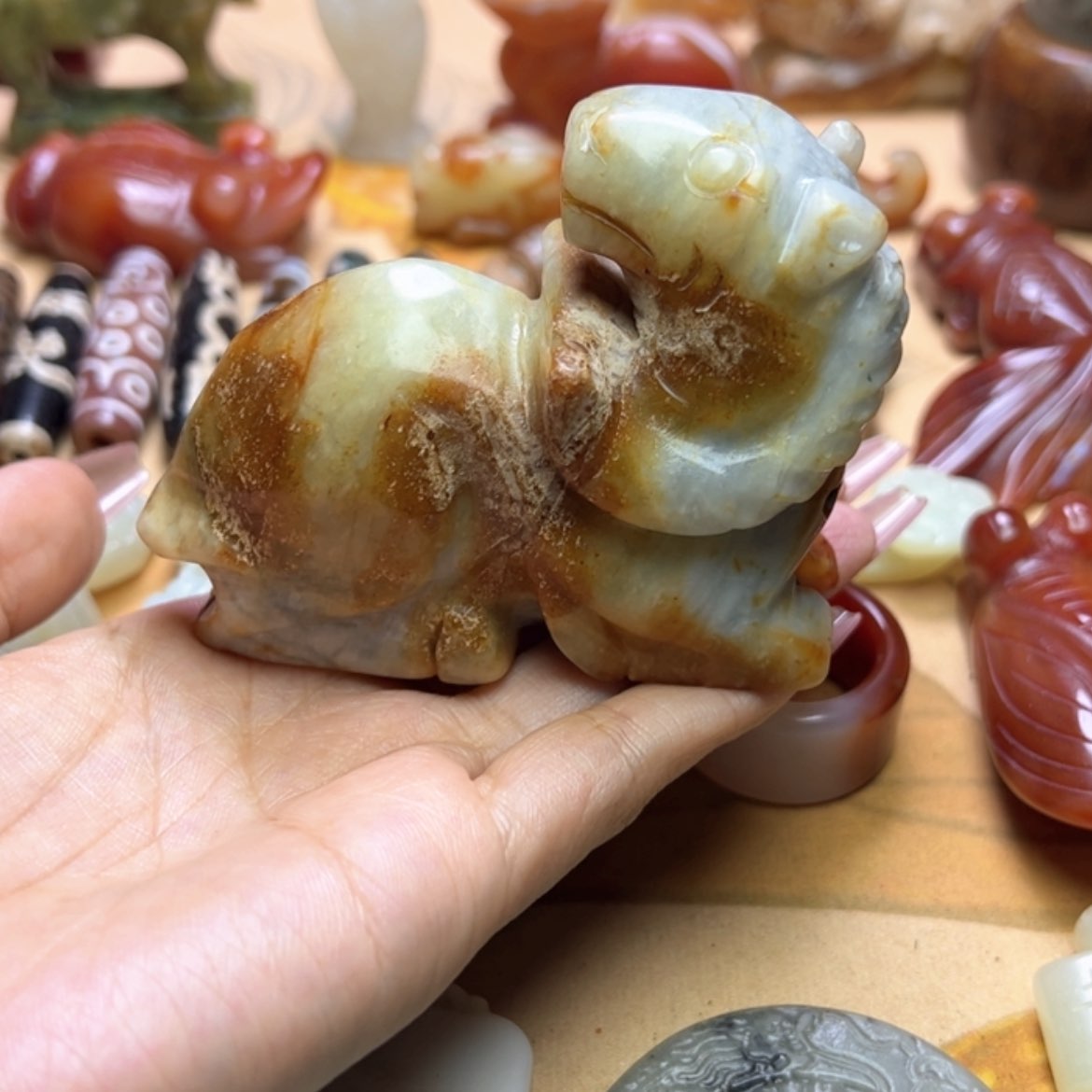 【闪购商品】蛇纹石玉颈饰未镶嵌