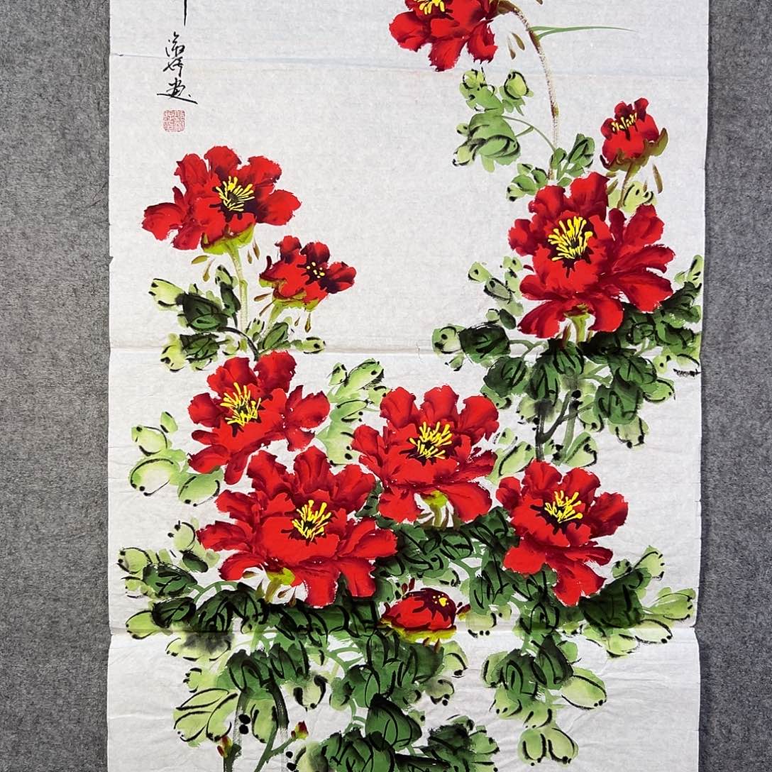 国画370花鸟在这里等我哦亲