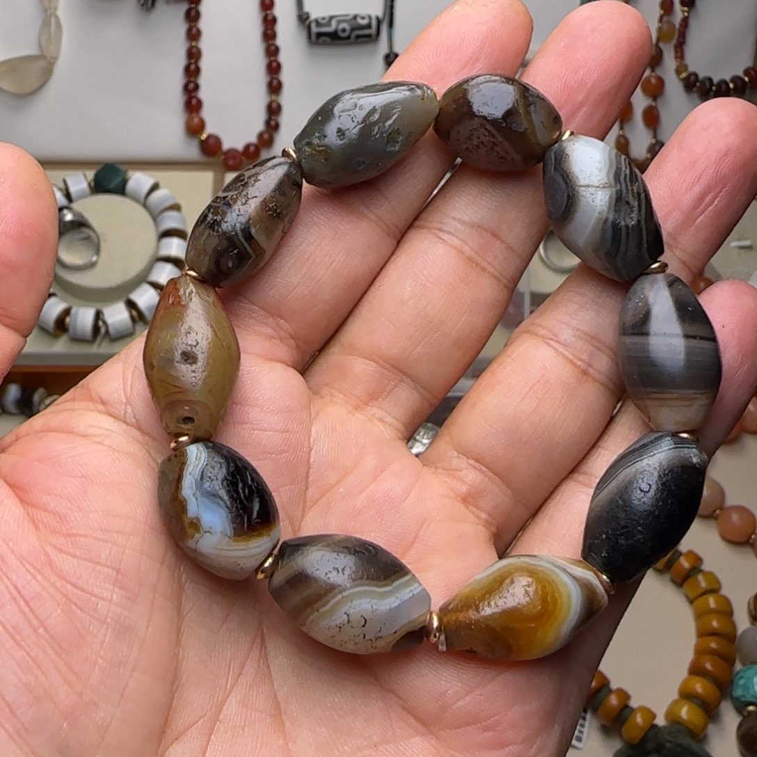 玛瑙/玉髓颈饰未镶嵌