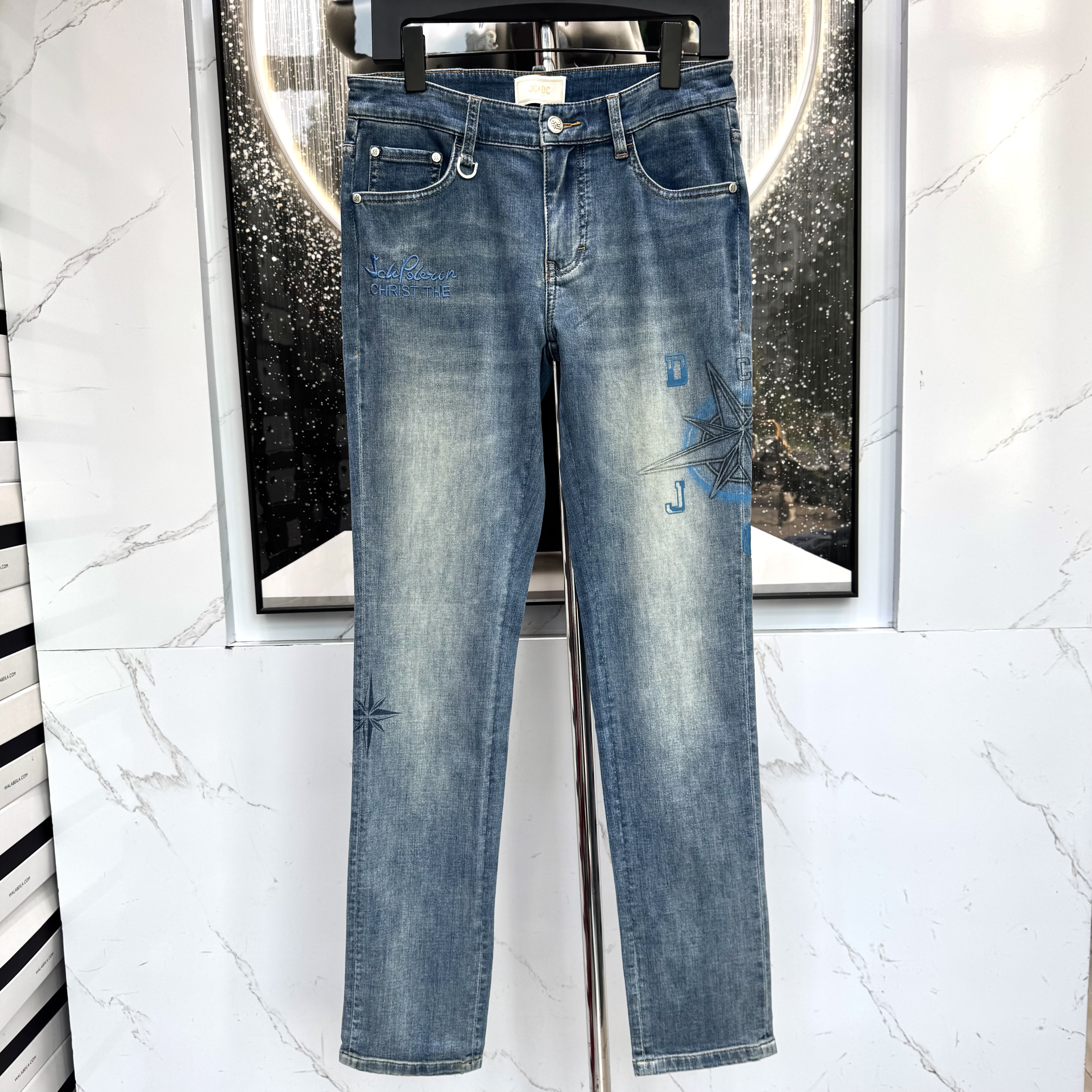 【JCDC牛仔裤】新款正品夏季休闲时尚百搭舒男士潮流牛仔裤水洗2588