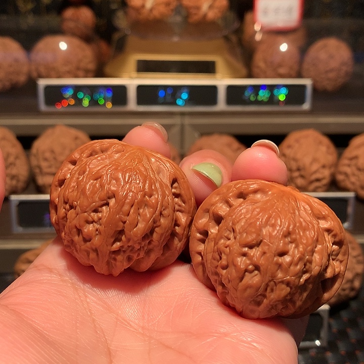 文玩核桃把件铁锤