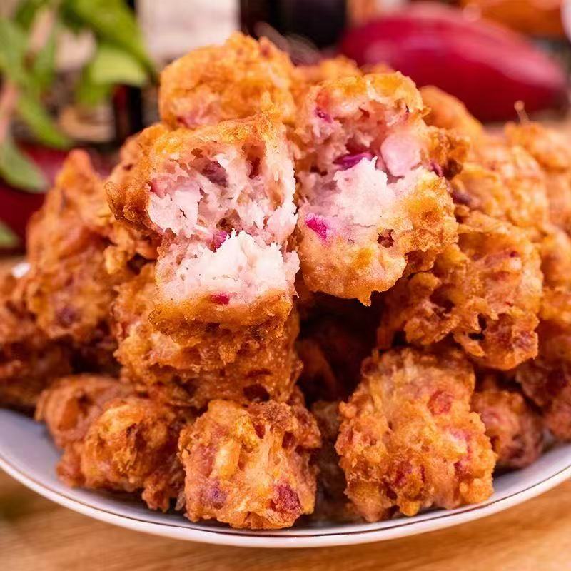 邳州正宗穿心红萝卜丸子