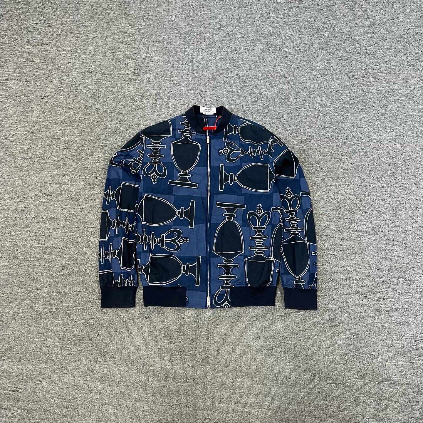99新 Hermes/爱马仕 Hermes 爱马仕 奖杯 棒球外套 99新 38码