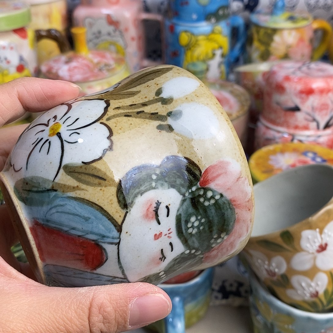 瓷片手绘陶瓷福利多多