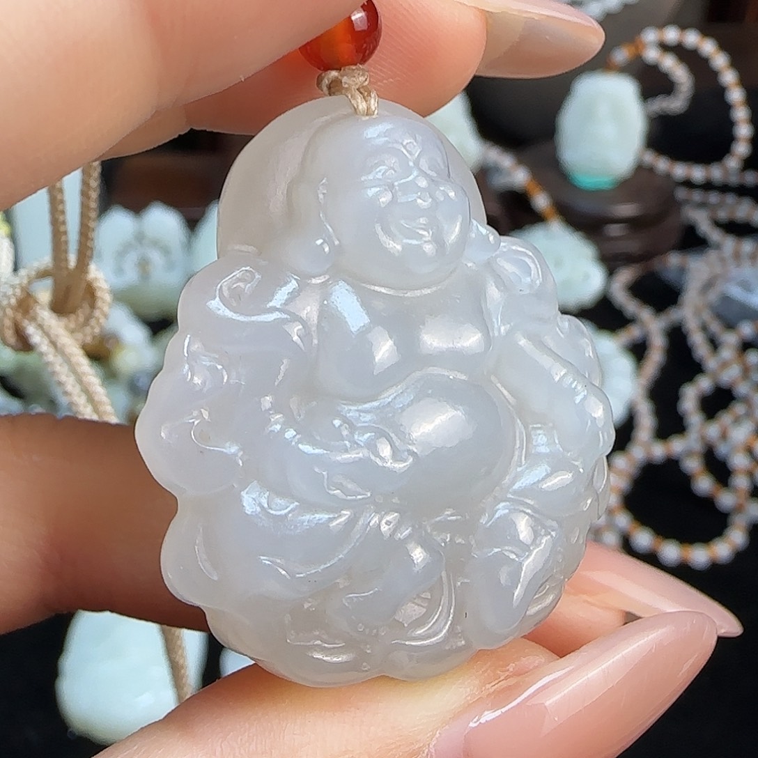 和田玉未镶嵌颈饰定制发货