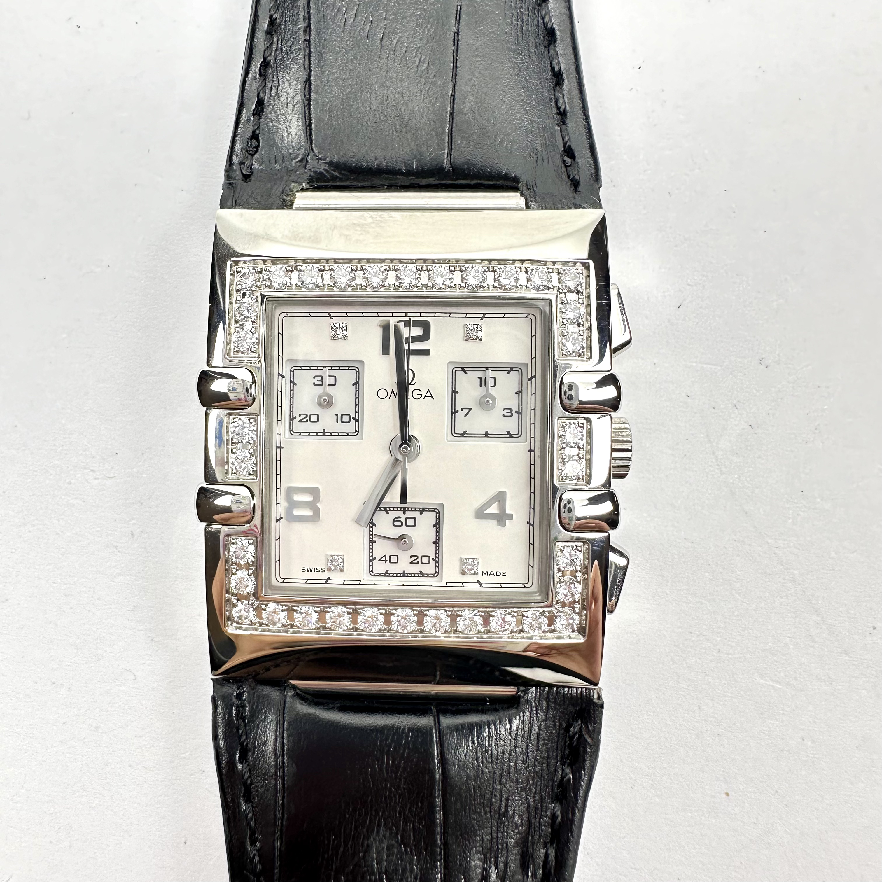 99新 Omega/欧米茄 星座系列/石英/34×28mm/单表/7844