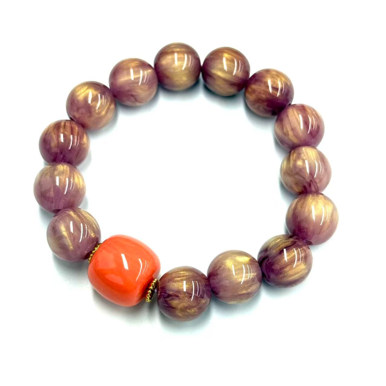 s1685-国风气质设计款桶珠手串-赠礼盒饰品