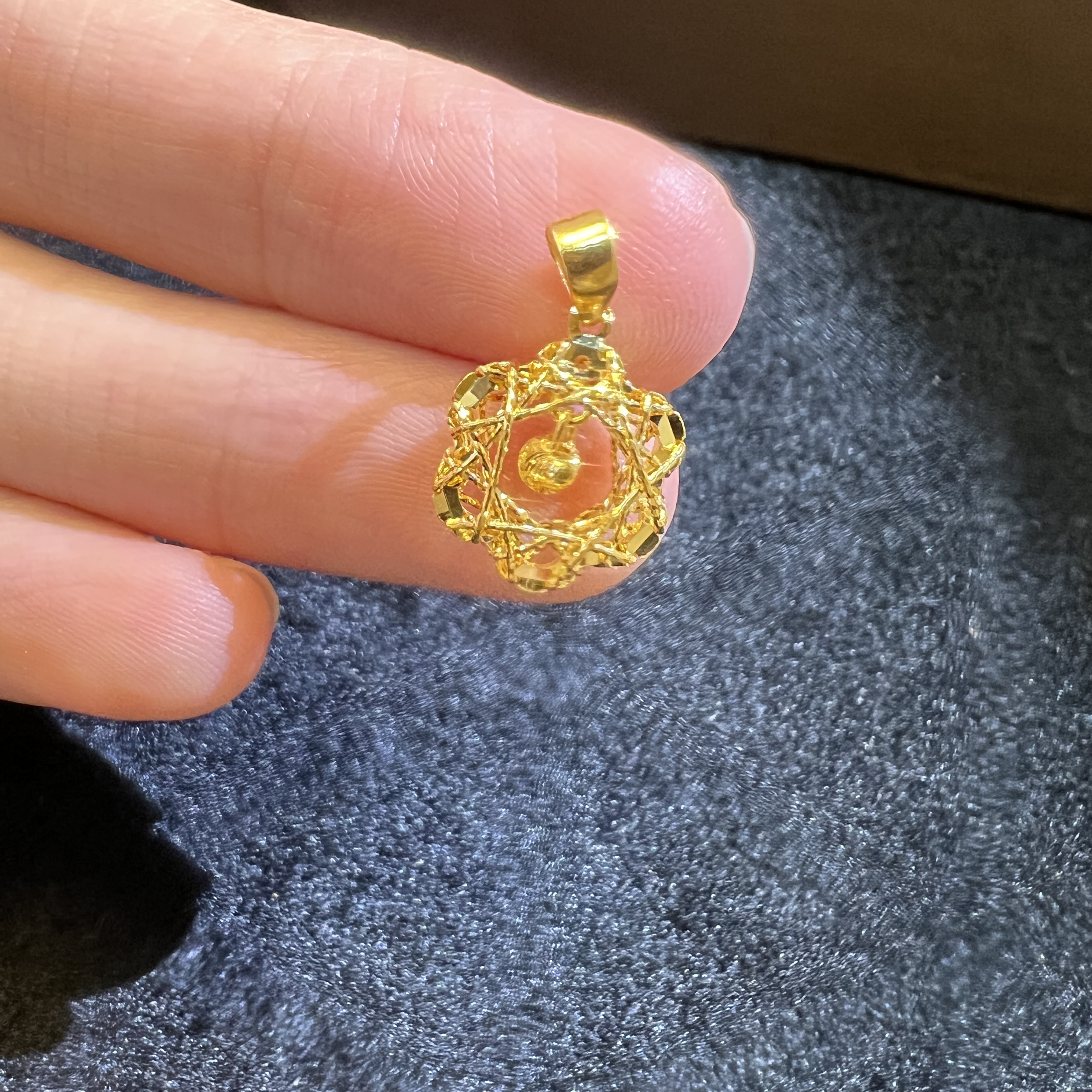足金999小花灵动5G精品