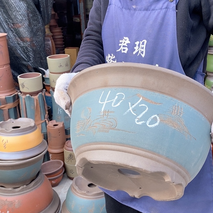 紫砂花盆紫砂花盆