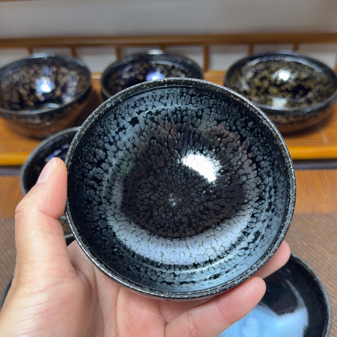 茶盏东****花建盏手工制作主人杯茶杯