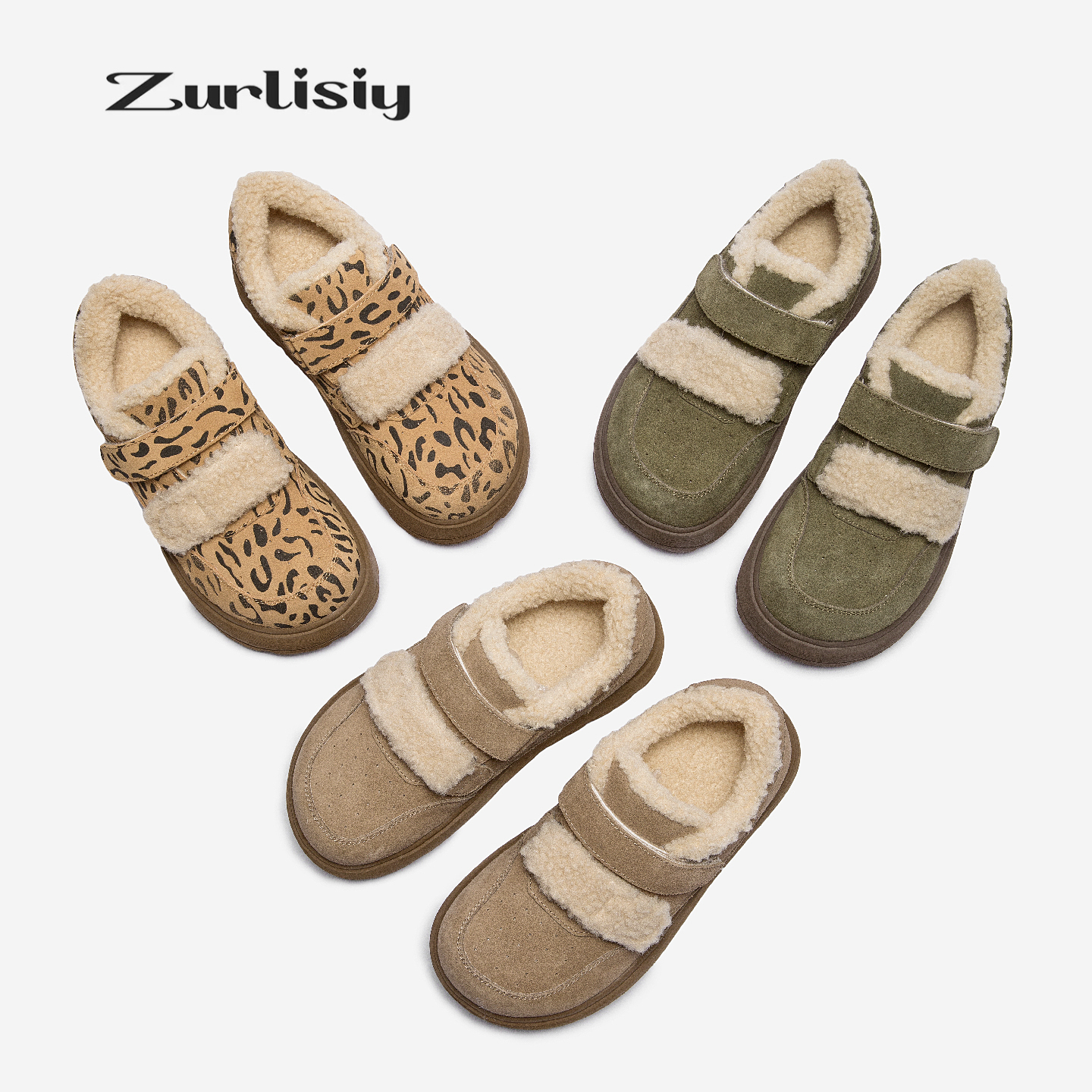 原创首发真皮棉鞋2025年新款软底敲舒适防滑棉鞋5L303 5L362