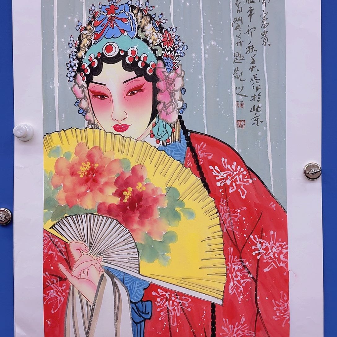 国画多次参加国内外大型画展