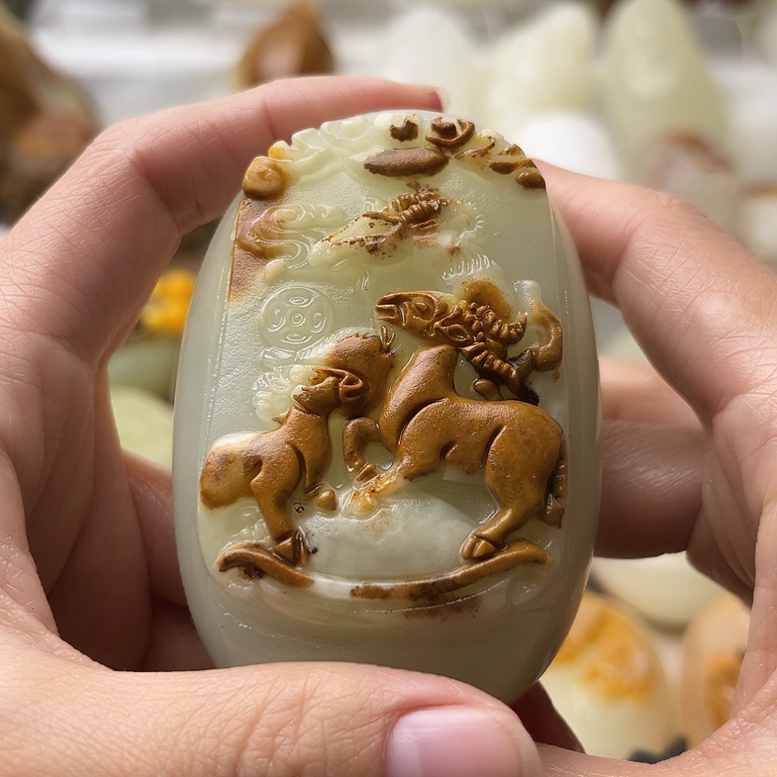 石材古青石不退换羊